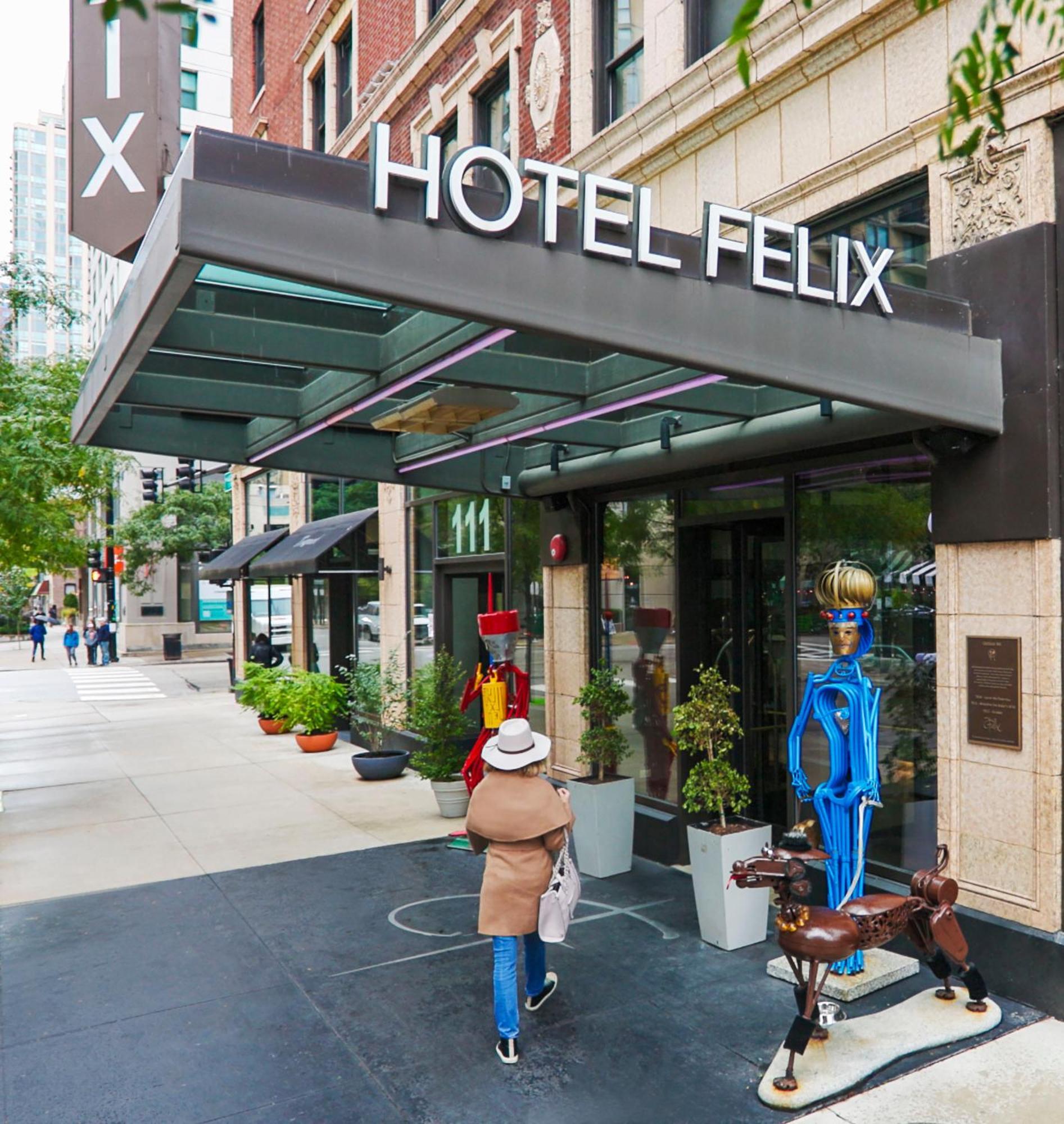 Hotel Felix Chicago Bagian luar foto
